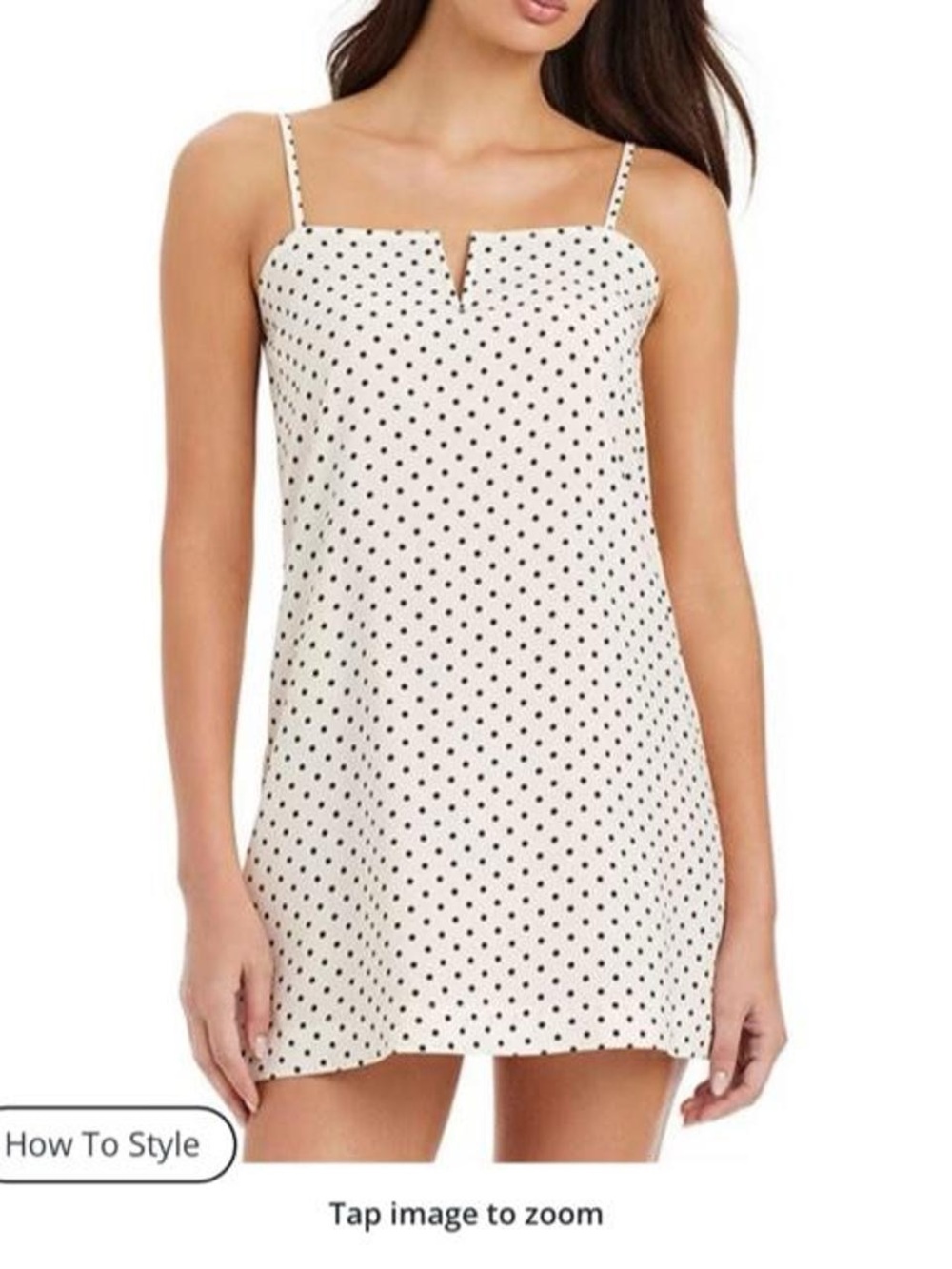 Sanctuary NWT Pretty in Provence V-Wire A-Line Dress in “White Sand”- Small